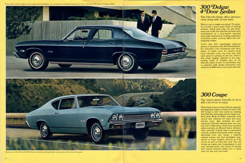 1968 Chev Chevelle Brochure Page 1